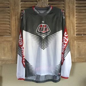 🎁 Troy Lee Designs Mens Hot Wheels Jersey XL 🎄